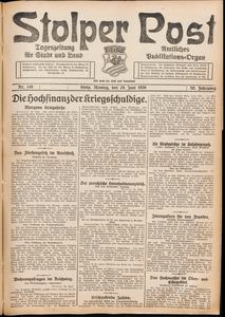 Stolper Post. Tageszeitung f&uuml;r Stadt und Land Nr. 148/1926