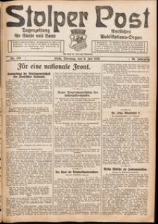 Stolper Post. Tageszeitung f&uuml;r Stadt und Land Nr. 155/1926