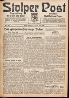 Stolper Post. Tageszeitung für Stadt und Land Nr. 156/1926