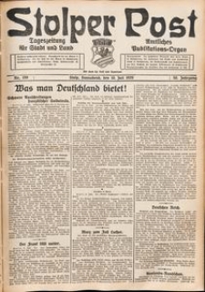 Stolper Post. Tageszeitung für Stadt und Land Nr. 159/1926