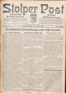 Stolper Post. Tageszeitung für Stadt und Land Nr. 162/1926