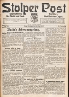 Stolper Post. Tageszeitung für Stadt und Land Nr. 164/1926