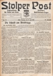 Stolper Post. Tageszeitung für Stadt und Land Nr. 173/1926