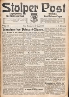 Stolper Post. Tageszeitung für Stadt und Land Nr. 178/1926