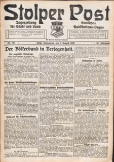 Stolper Post. Tageszeitung für Stadt und Land Nr. 183/1926