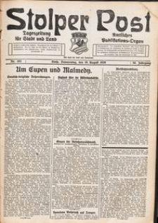 Stolper Post. Tageszeitung für Stadt und Land Nr. 193/1926