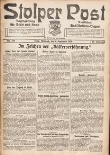 Stolper Post. Tageszeitung für Stadt und Land Nr. 210/1926