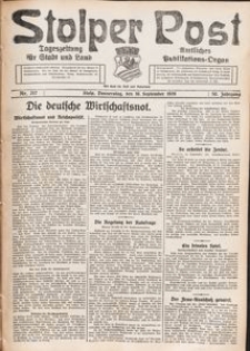 Stolper Post. Tageszeitung für Stadt und Land Nr. 217/1926