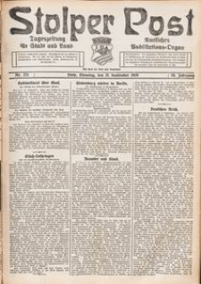 Stolper Post. Tageszeitung für Stadt und Land Nr. 221/1926