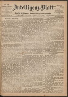 Intelligenz-Blatt f&uuml;r Stolp, Schlawe, Lauenburg und B&uuml;tow. Nr 89/1869 r.