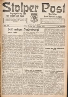 Stolper Post. Tageszeitung für Stadt und Land Nr. 230/1926