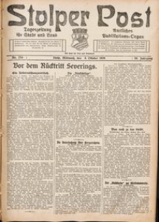 Stolper Post. Tageszeitung f&uuml;r Stadt und Land Nr. 234/1926