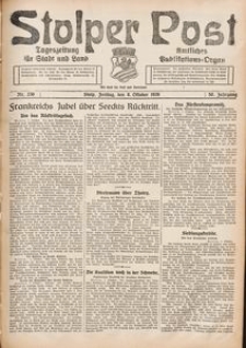 Stolper Post. Tageszeitung f&uuml;r Stadt und Land Nr. 236/1926