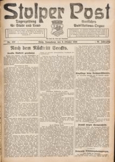 Stolper Post. Tageszeitung für Stadt und Land Nr. 237/1926