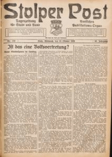 Stolper Post. Tageszeitung f&uuml;r Stadt und Land Nr. 240/1926
