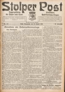 Stolper Post. Tageszeitung f&uuml;r Stadt und Land Nr. 243/1926
