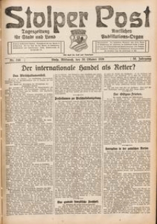 Stolper Post. Tageszeitung f&uuml;r Stadt und Land Nr. 246/1926
