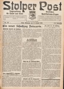 Stolper Post. Tageszeitung f&uuml;r Stadt und Land Nr. 252/1926