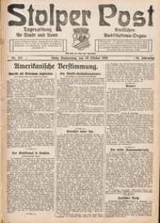 Stolper Post. Tageszeitung f&uuml;r Stadt und Land Nr. 253/1926