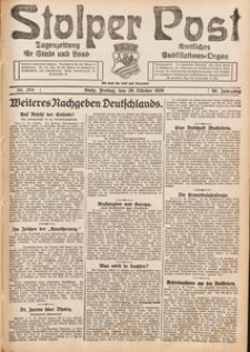 Stolper Post. Tageszeitung f&uuml;r Stadt und Land Nr. 254/1926