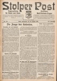 Stolper Post. Tageszeitung für Stadt und Land Nr. 255/1926