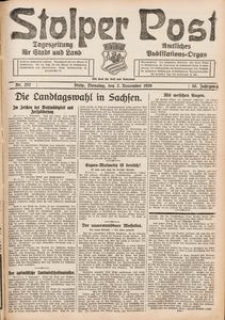 Stolper Post. Tageszeitung für Stadt und Land Nr. 257/1926
