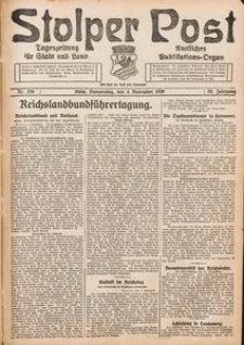 Stolper Post. Tageszeitung f&uuml;r Stadt und Land Nr. 259/1926
