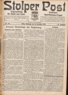 Stolper Post. Tageszeitung für Stadt und Land Nr. 264/1926