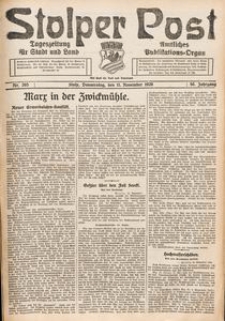 Stolper Post. Tageszeitung f&uuml;r Stadt und Land Nr. 265/1926