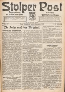 Stolper Post. Tageszeitung für Stadt und Land Nr. 267/1926