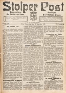 Stolper Post. Tageszeitung für Stadt und Land Nr. 270/1926