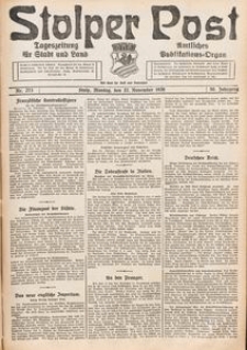 Stolper Post. Tageszeitung für Stadt und Land Nr. 273/1926