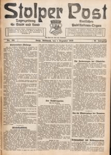Stolper Post. Tageszeitung für Stadt und Land Nr. 281/1926