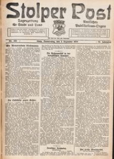 Stolper Post. Tageszeitung für Stadt und Land Nr. 282/1926