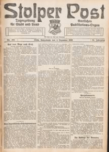 Stolper Post. Tageszeitung für Stadt und Land Nr. 284/1926