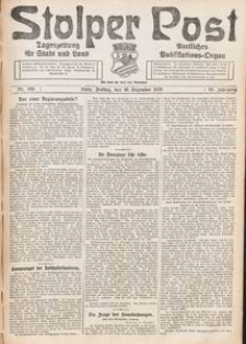 Stolper Post. Tageszeitung für Stadt und Land Nr. 289/1926