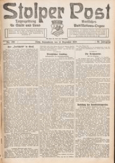 Stolper Post. Tageszeitung für Stadt und Land Nr. 290/1926
