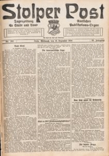Stolper Post. Tageszeitung f&uuml;r Stadt und Land Nr. 293/1926