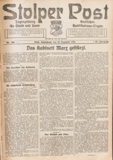 Stolper Post. Tageszeitung für Stadt und Land Nr. 296/1926