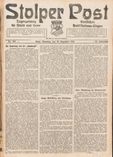Stolper Post. Tageszeitung f&uuml;r Stadt und Land Nr. 303/1926