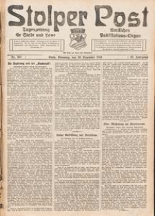 Stolper Post. Tageszeitung für Stadt und Land Nr. 303/1926