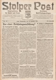 Stolper Post. Tageszeitung f&uuml;r Stadt und Land Nr. 305/1926