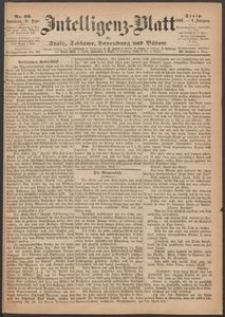 Intelligenz-Blatt f&uuml;r Stolp, Schlawe, Lauenburg und B&uuml;tow. Nr 99/1869 r.