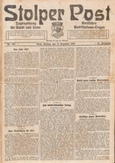 Stolper Post. Tageszeitung für Stadt und Land Nr. 306/1926
