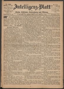 Intelligenz-Blatt f&uuml;r Stolp, Schlawe, Lauenburg und B&uuml;tow. Nr 100/1869 r.