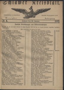 Kreisblatt des Schlawer Kreises 1882, No. 6