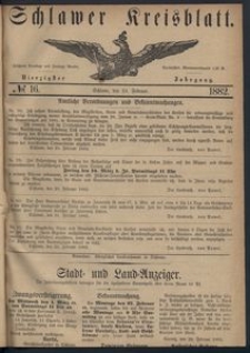 Kreisblatt des Schlawer Kreises 1882, No. 16
