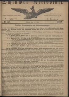 Kreisblatt des Schlawer Kreises 1882 No 38