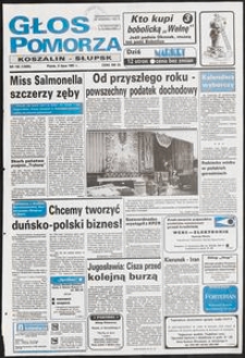 Głos Pomorza, 1991, lipiec, nr 155