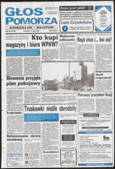 Głos Pomorza, 1991, lipiec, nr 160